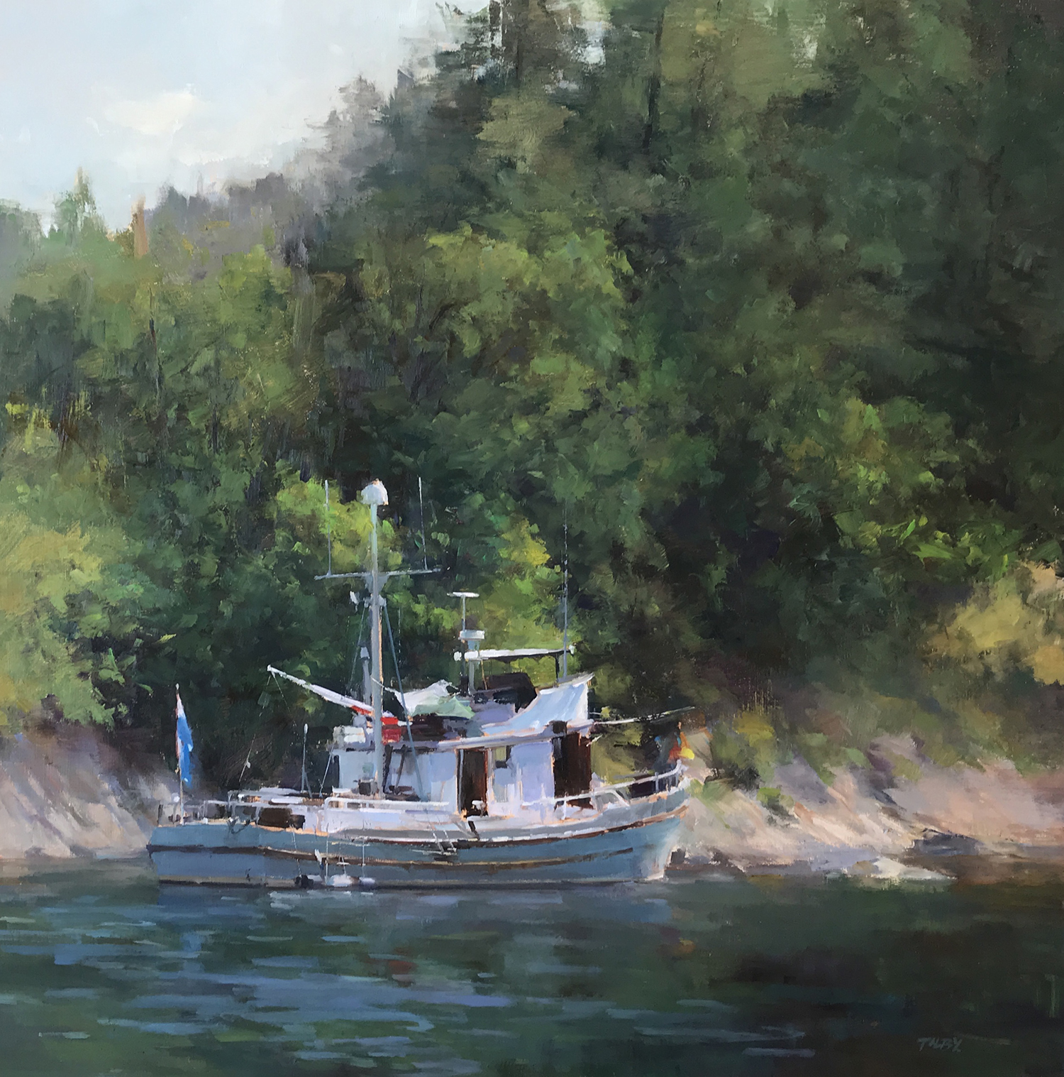 Peace and Quiet, artwork by Deborah Tilby
