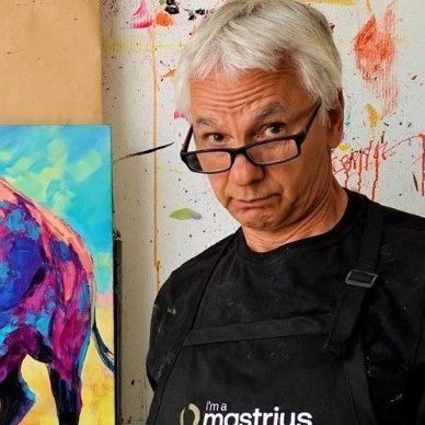 Portrait of David Langevin, Mastrius Master Artist Mentor