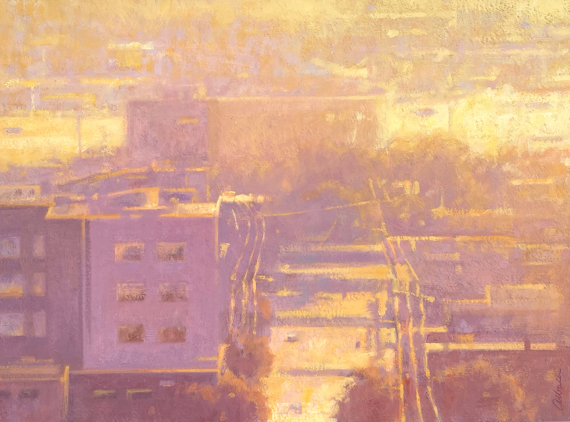 Golden Triad, artwork by Mitchell Albala